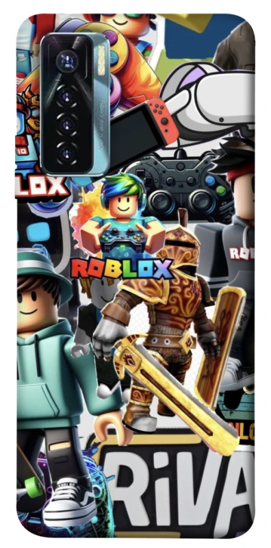 Чехол на TECNO Camon 17 Pro Roblox collage ver.1 фото 1 из 1