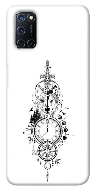 Чехол на Oppo A52 / A72 / A92 Tattoo ver.8 фото 1 из 1