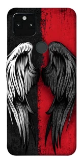 Чехол на Google Pixel 5A Angel and Devil фото 1 из 1