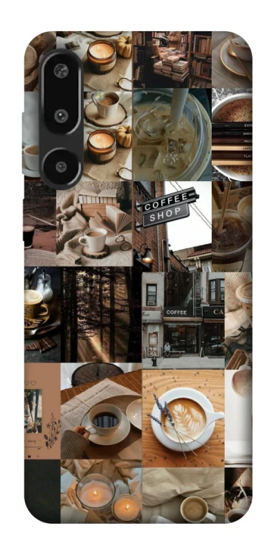 Чохол на Samsung Galaxy F16 Coffee collage ver.3 фото 1 з 1