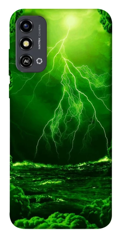 Чохол на ZTE Blade A53 Блискавка v2 фото 1 з 1