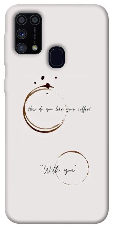 Чохол на Samsung Galaxy M31 Coffee with you фото 1 з 1