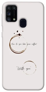 Чохол на Samsung Galaxy M31 Coffee with you фото 1 з 1