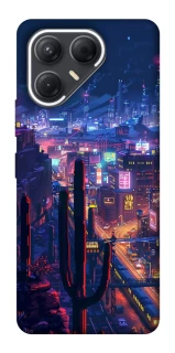 Чехол на TECNO Pova 7 Night city фото 1 из 1