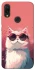 Чохол на Xiaomi Redmi 7 Сat with glasses фото 1 з 1
