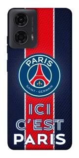 Чехол на Motorola Moto G04 FC PSG v1 фото 1 из 1