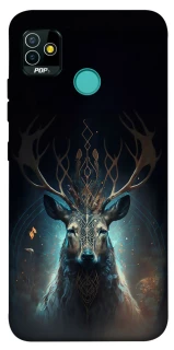 Чехол на TECNO POP 5 Скандинавский олень v2 фото 1 из 1