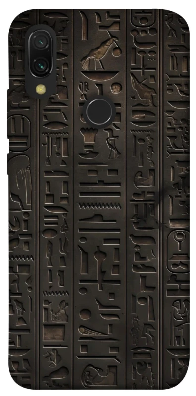 Чехол на Xiaomi Redmi 7 Hieroglyphs фото 1 из 1