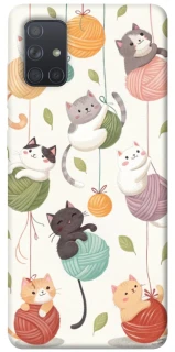 Чехол на Samsung Galaxy A71 Funny Kittens фото 1 из 1