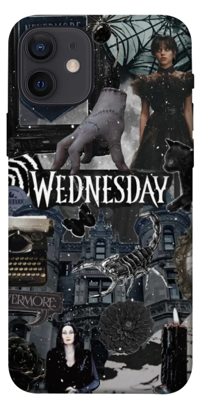 Чохол на Apple iPhone 12 (6.1") Wednesday Collage ver.2 фото 1 з 1