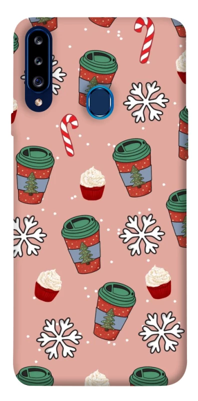 Чехол на Samsung Galaxy A20s Новогодний v38 фото 1 из 1