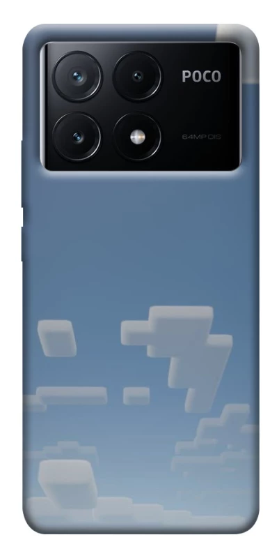 Чохол на Xiaomi Poco X6 Minecraft sky фото 1 з 1