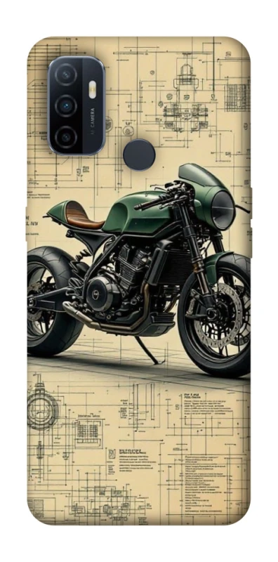 Чохол на Oppo A53 / A32 / A33 Bike model фото 1 з 1