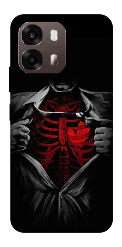 Чехол на Oppo A6 Skeleton Heart фото 1 из 2