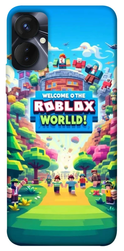 Чехол на TECNO Spark 9 Pro (KH7n) Roblox World фото 1 из 1