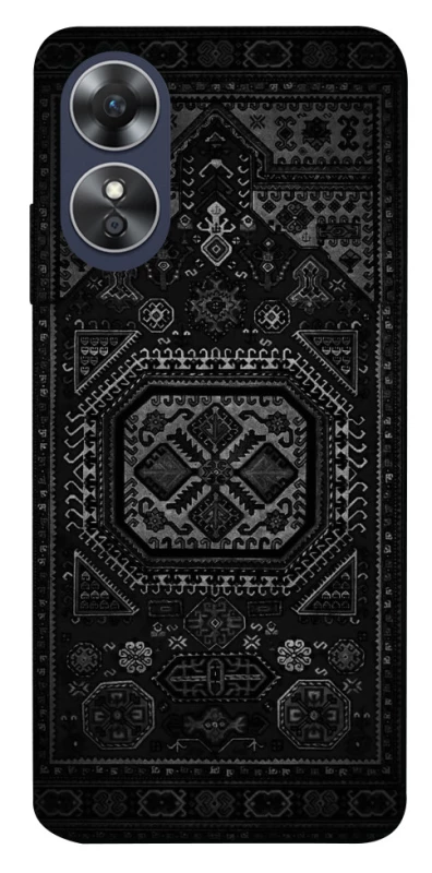 Чехол на Oppo A17 Черный ковер фото 1 из 1