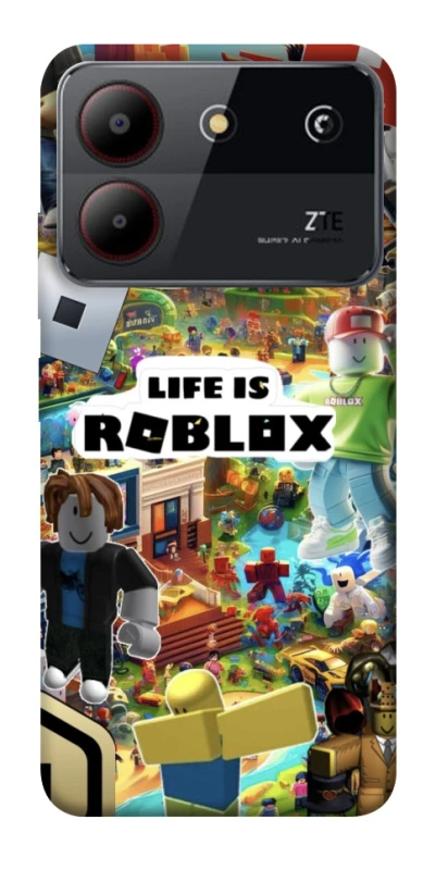 Чохол на ZTE Blade A54 4G Life is Roblox фото 1 з 1