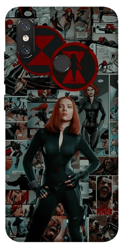 Чехол на Xiaomi Mi 8 Black Widow фото 1 из 1