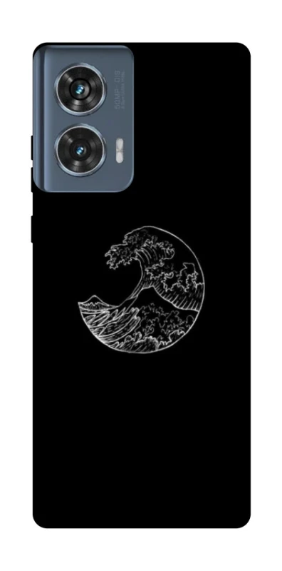 Чохол на Motorola Edge 50 Black tsunami фото 1 Чохол на Motorola Edge 50 Black tsunami фото 1 з 1