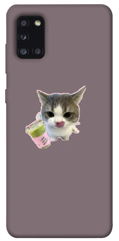 Чохол на Samsung Galaxy A31 cat matcha фото 1 з 1
