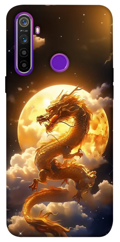 Чехол на Realme 5 Golden Dragon фото 1 из 1