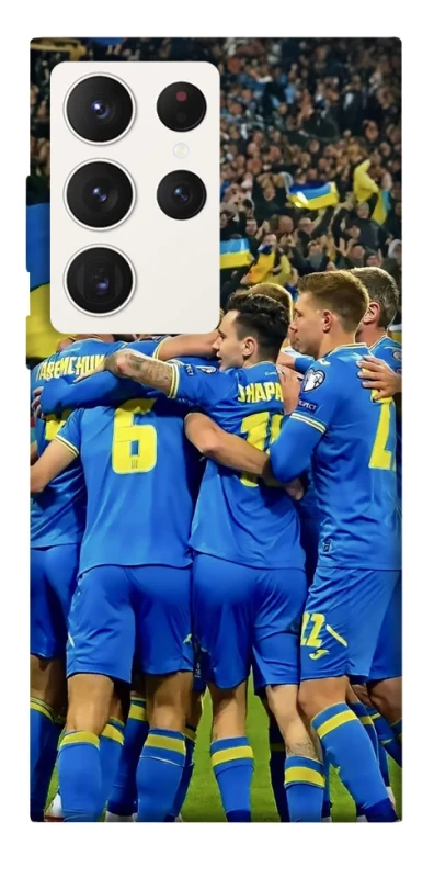 Чехол на Samsung Galaxy S23 Ultra Сборная Украины v3 фото 1 из 1