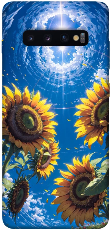 Чохол на Samsung Galaxy S10+ Sunflowers фото 1 з 1