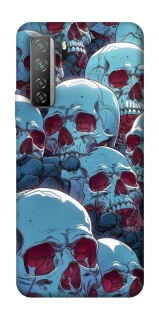 Чехол на Huawei Nova 7 SE Skulls v2 фото 1 из 1