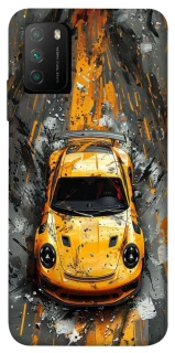 Чехол на Xiaomi Poco M3 Drawn Porsche фото 1 из 1