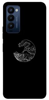 Чохол на TECNO Camon 18 Black tsunami фото 1 з 1