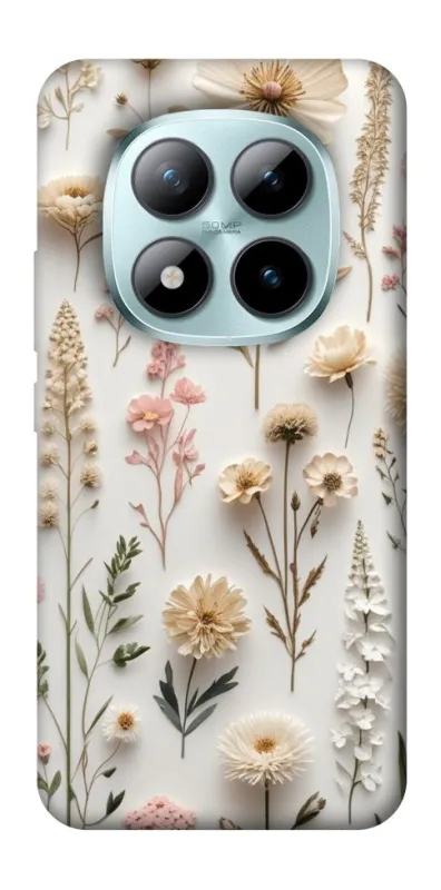 Чехол на Xiaomi Redmi Note 15 Pro+ 5G Floral design ver.1 фото 1 из 1