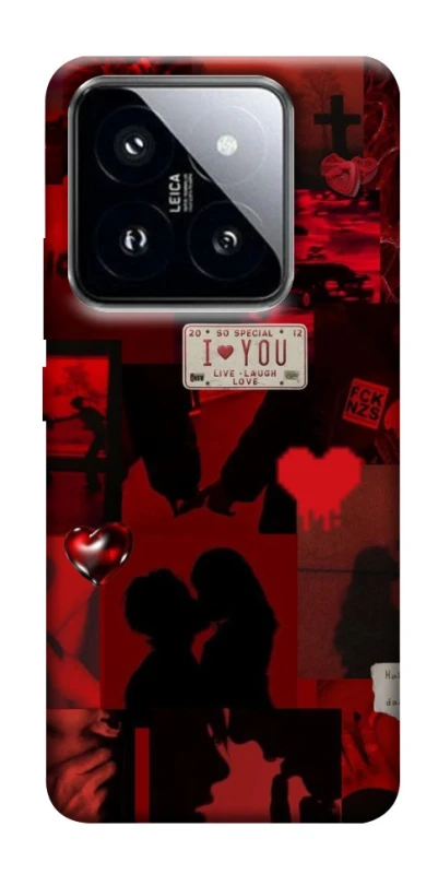 Чохол на Xiaomi 14 Pro Love collage ver.2 фото 1 з 1
