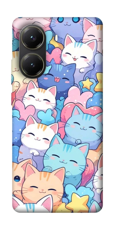 Чохол на Xiaomi Poco X6 Pro Funny Kittens ver.3 фото 1 з 1