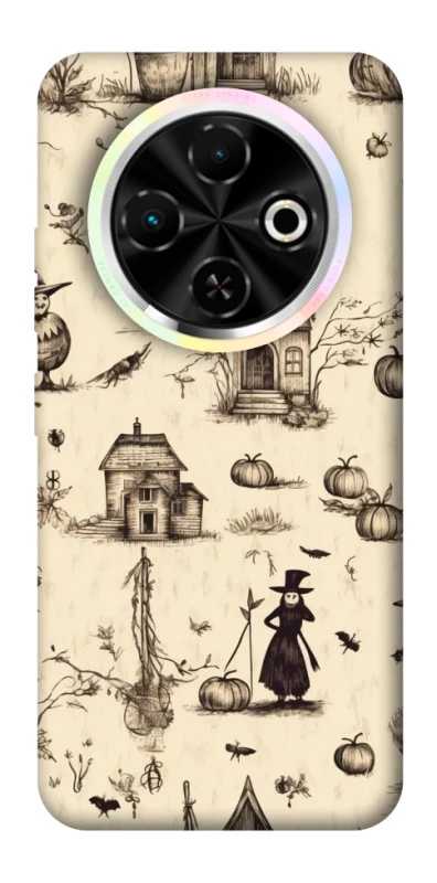 Чохол на TECNO Spark 30C Halloween aesthetic ver.1 фото 1 з 1