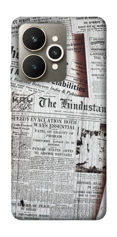 Чохол на Realme 15 Газети фото 1 з 1