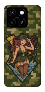 Чохол на ZTE Blade A55 4G Military Waifu фото 1 з 1