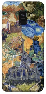 Чохол на Samsung A530 Galaxy A8 (2018) Van Gogh collage фото 1 з 1