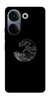 Чехол на TECNO Camon 20 Pro (CK7n) Black tsunami фото 1 Чехол на TECNO Camon 20 Pro (CK7n) Black tsunami фото 1 из 1