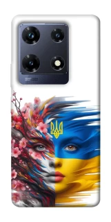 Чохол на Infinix Note 30 Pro Flowering Ukraine фото 1 з 1