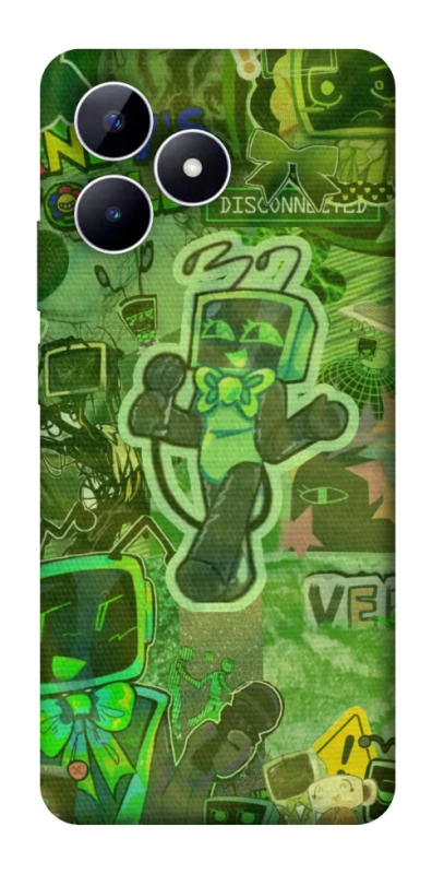 Чохол на Realme Note 50 5G Dandysworld tv green theme фото 1 з 1