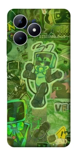 Чехол на Realme Note 50 5G Dandysworld tv green theme фото 1 из 1