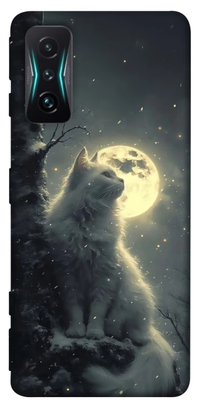 Чохол на Xiaomi Redmi K50 Gaming Кіт під місяцем фото 1 з 1