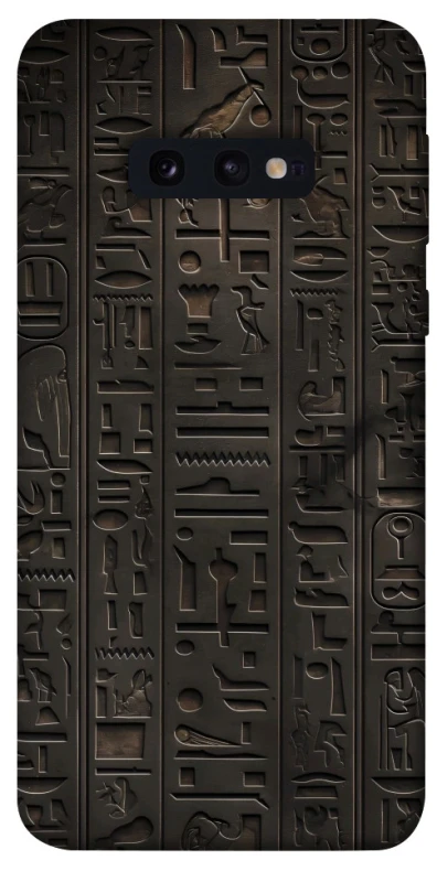 Чохол на Samsung Galaxy S10e Hieroglyphs фото 1 з 1