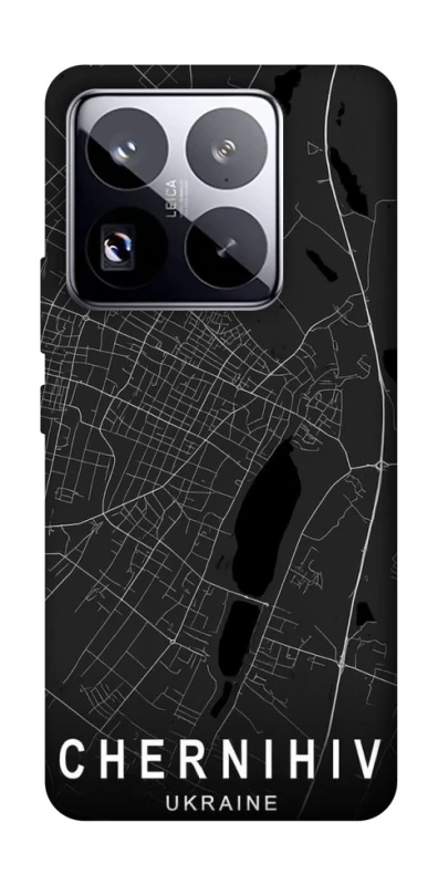 Чохол на Xiaomi 15 Pro Chernihiv map фото 1 з 1