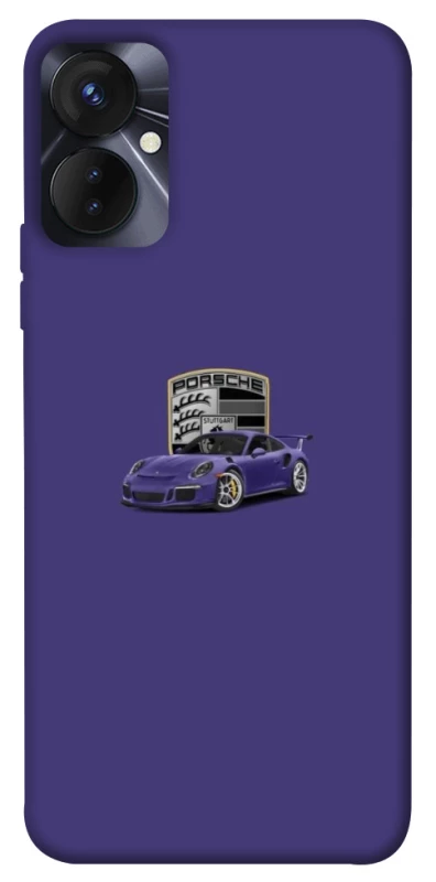 Чехол на TECNO Spark 9 Pro Porsche purple фото 1 из 1