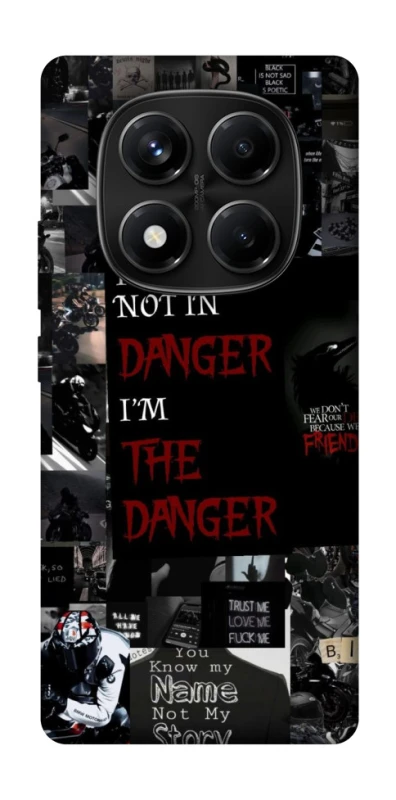 Чехол на Xiaomi Redmi Note 14 Pro 4G Danger collage фото 1 из 1