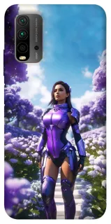 Чохол на Xiaomi Redmi 9T Cyber space girl ver.4 фото 1 з 1