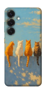 Чохол на Samsung Galaxy S26+ cats on wall фото 1 з 1