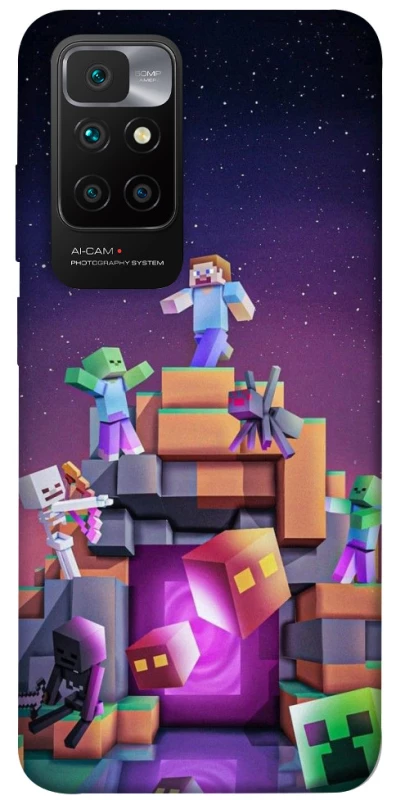 Чохол на Xiaomi Redmi 10 Minecraft aesthetics фото 1 з 1