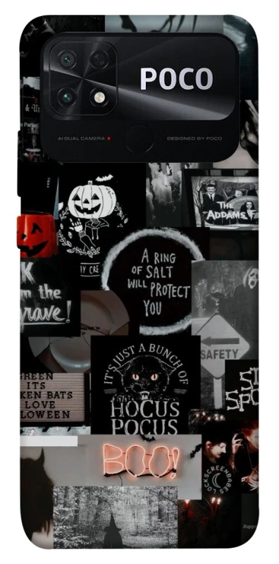 Чохол на Xiaomi Poco C40 Halloween aesthetics ver.3 фото 1 з 1